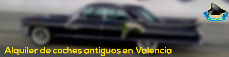 Servicio de alquiler de coches antiguos en Valencia