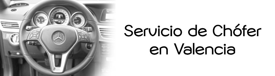 Servicio de chófer en Valencia Profesional