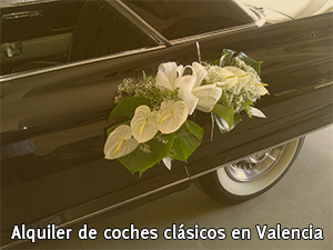 Alquile a profesionales su coche clásico para eventos, bodas y comuniones